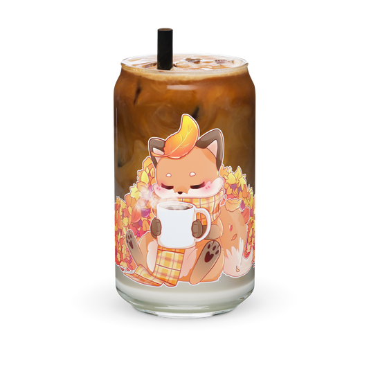 Autumn Vibes Glass Can