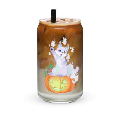 Spooky Vixen Glass Can