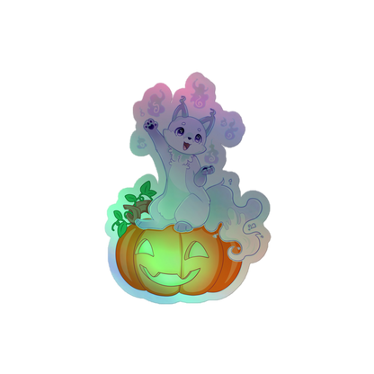 Vixy Ghost Holo Sticker