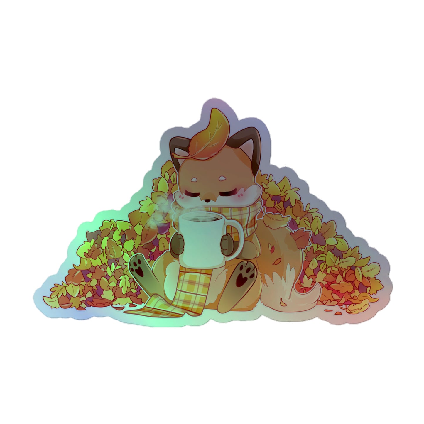 Autumn Vibes Holo Sticker