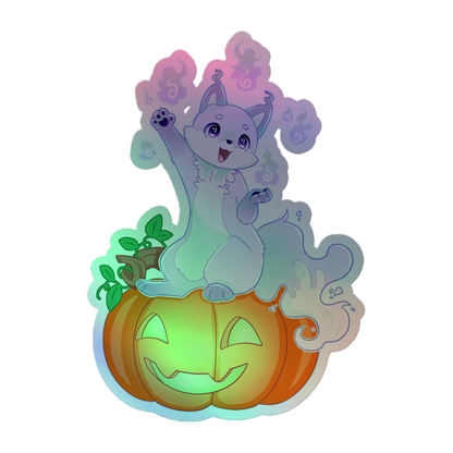 Vixy Ghost Holo Sticker