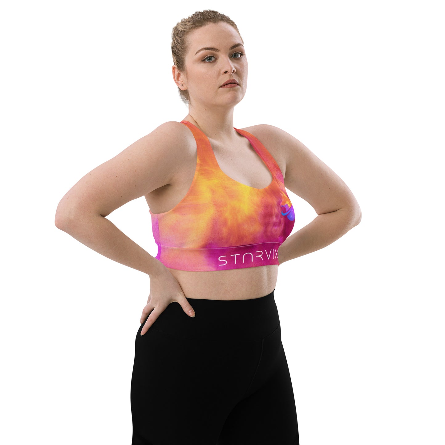 Magenta Sports Bra