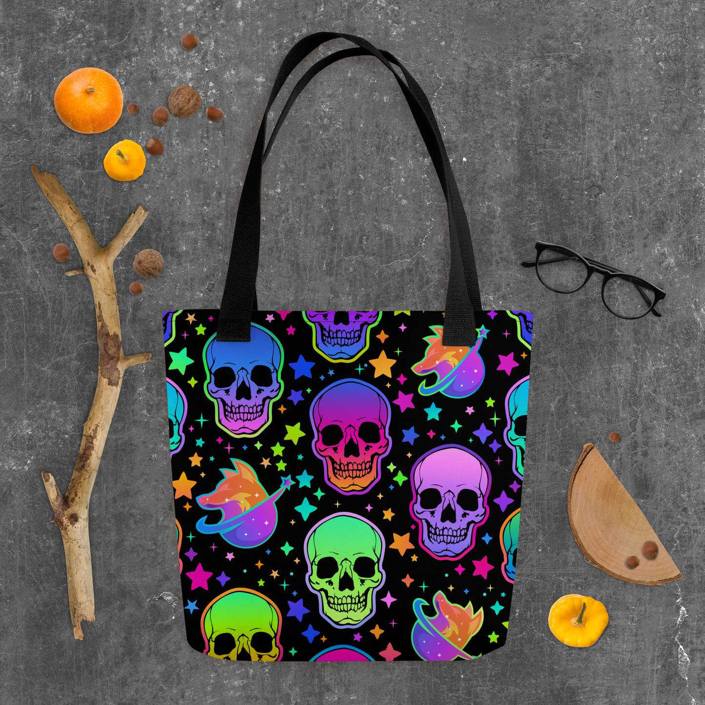 Halloween Skulls Tote bag