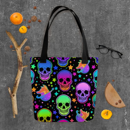 Halloween Skulls Tote bag