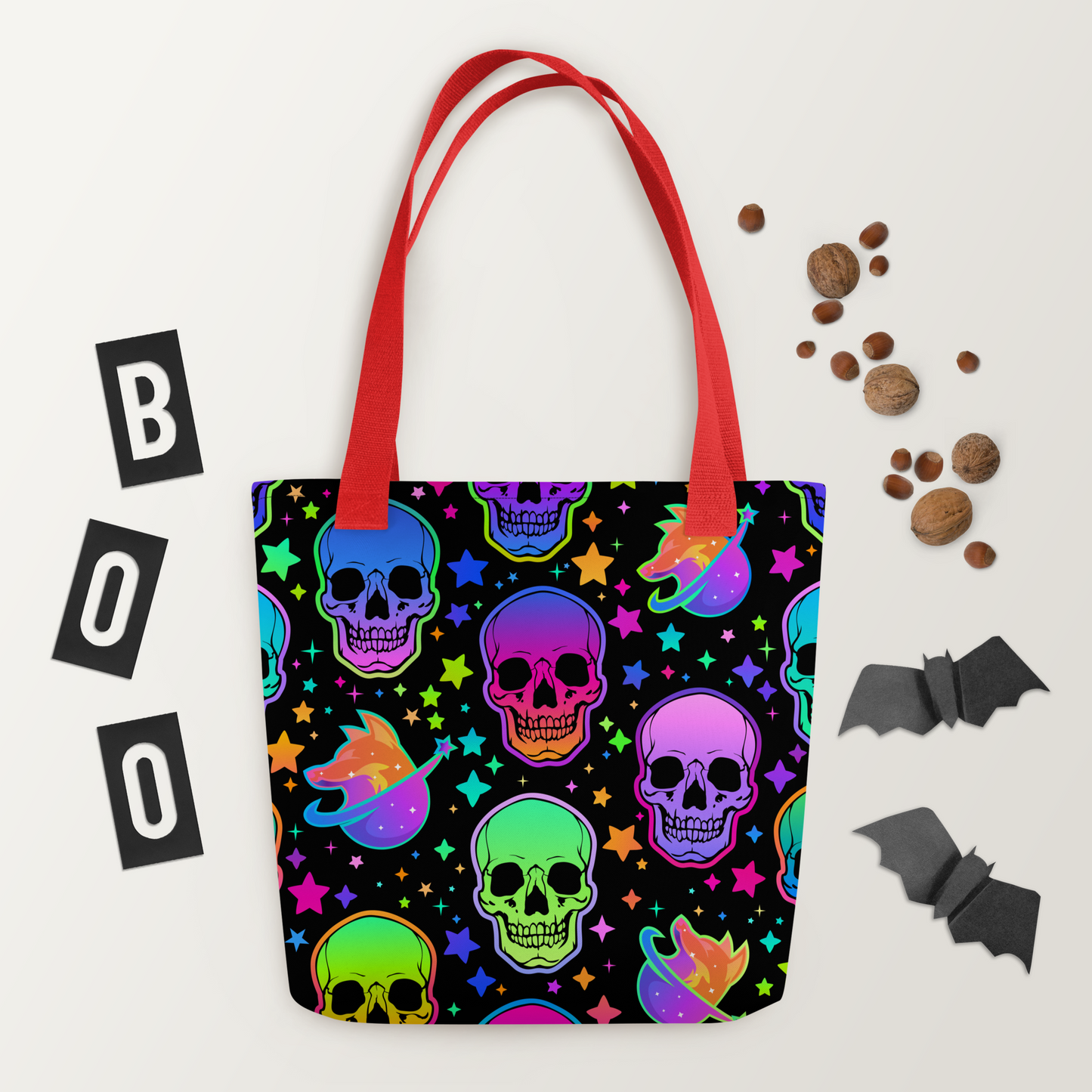 Halloween Skulls Tote bag