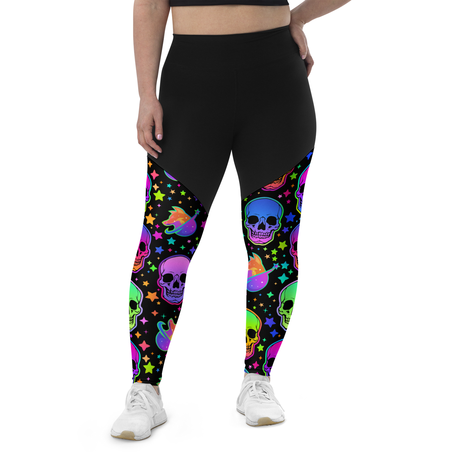 Halloween Skulls Sports Leggings