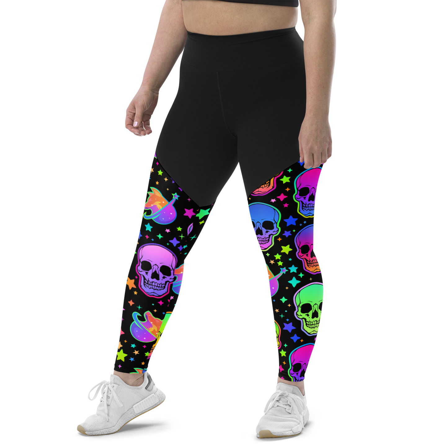 Halloween Skulls Sports Leggings