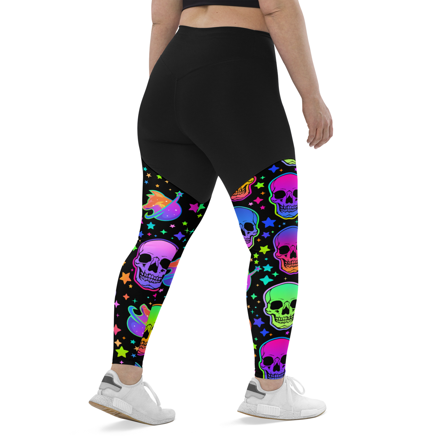 Halloween Skulls Sports Leggings